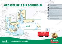 SATZ 4 STORA BELT SPORTBOOTKARTEN