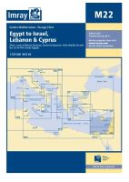 IMRAY M22 - EASTERN MEDITERRANEAN PASSAGE CHART -