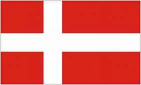 FLAG DENMARK 180 CM