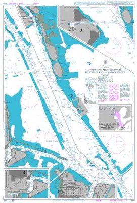 Houston Ship Channel Pelican Island to Barbours Cu