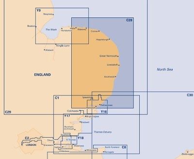 IMRAY C28 - THE EAST COAST - HARWICH TO WELLS-NEXT