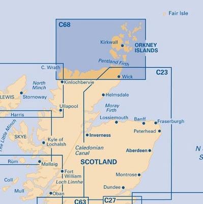 IMRAY C68 - CAPE WRATH TO WICK AND THE ORKNEY ISLA