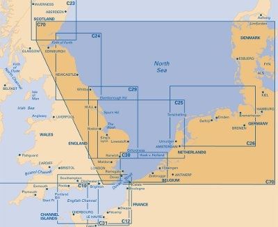 IMRAY C70 - SOUTHERN NORTH SEA PASSAGE CHART
