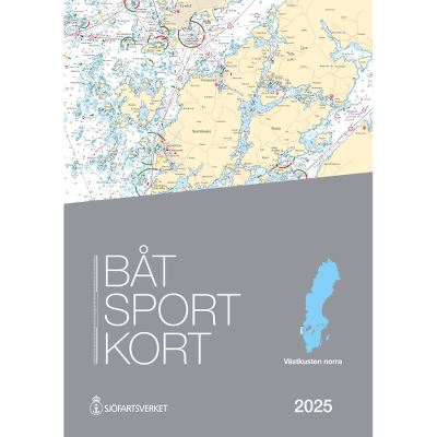 BÅTSPORTKORT, VÄSTKUSTEN NORRA 2025