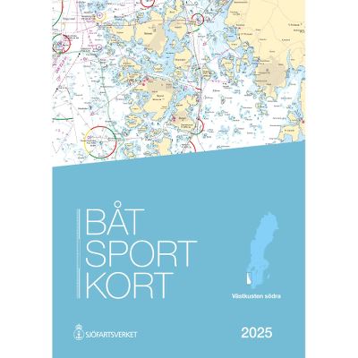 BÅTSPORTKORT, VÄSTKUSTEN SÖDRA 2025
