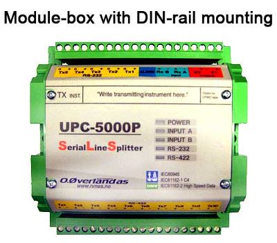 Serial Line Splitter - UPC 5000 - NMEA Buffer