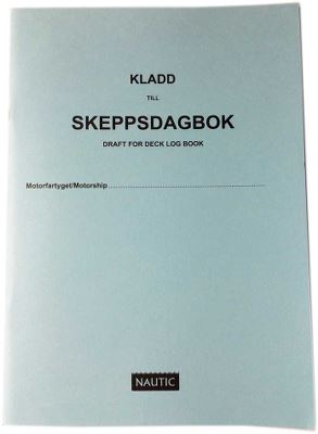 KLADD TILL SKEPPSDAGBOK  SV/ENG